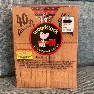 NWT Woodstock: Three Days of Peace & Music DVD, 2009 Directors Cut 40th Set